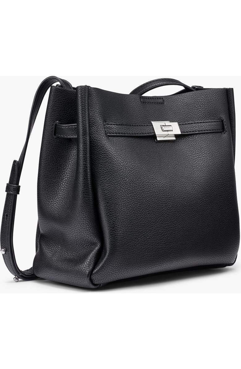 DKNY Bryar Crossbody, Alternate, color, Black/Silver