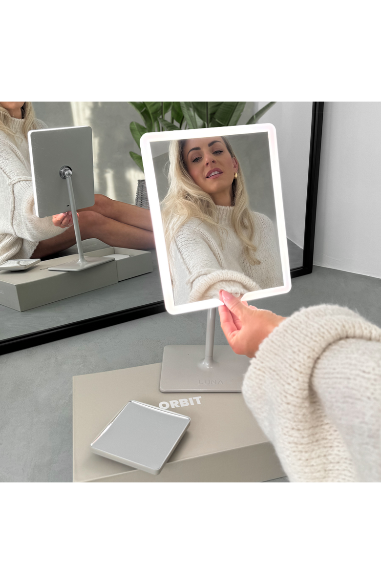 LUNA London ORBIT Mirror, Alternate, color, Soft Stone