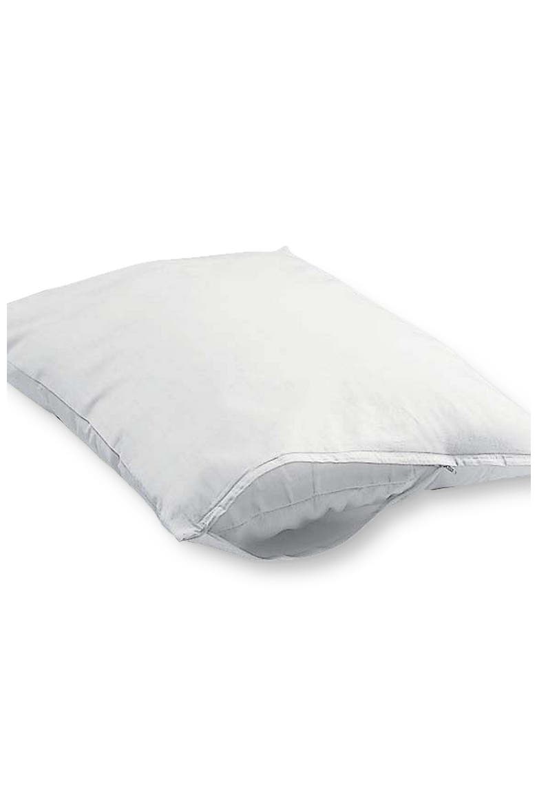 Pillow Protectors, Alternate, color, White