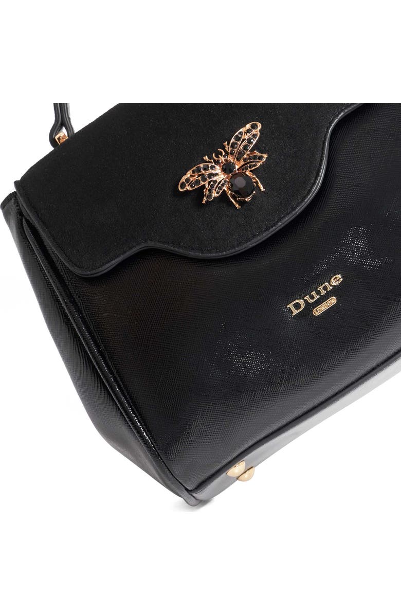 Dune London Dunebug Top Handle Satchel, Alternate, color,