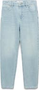 MANGO Comfort High Waist Straight Leg Jeans