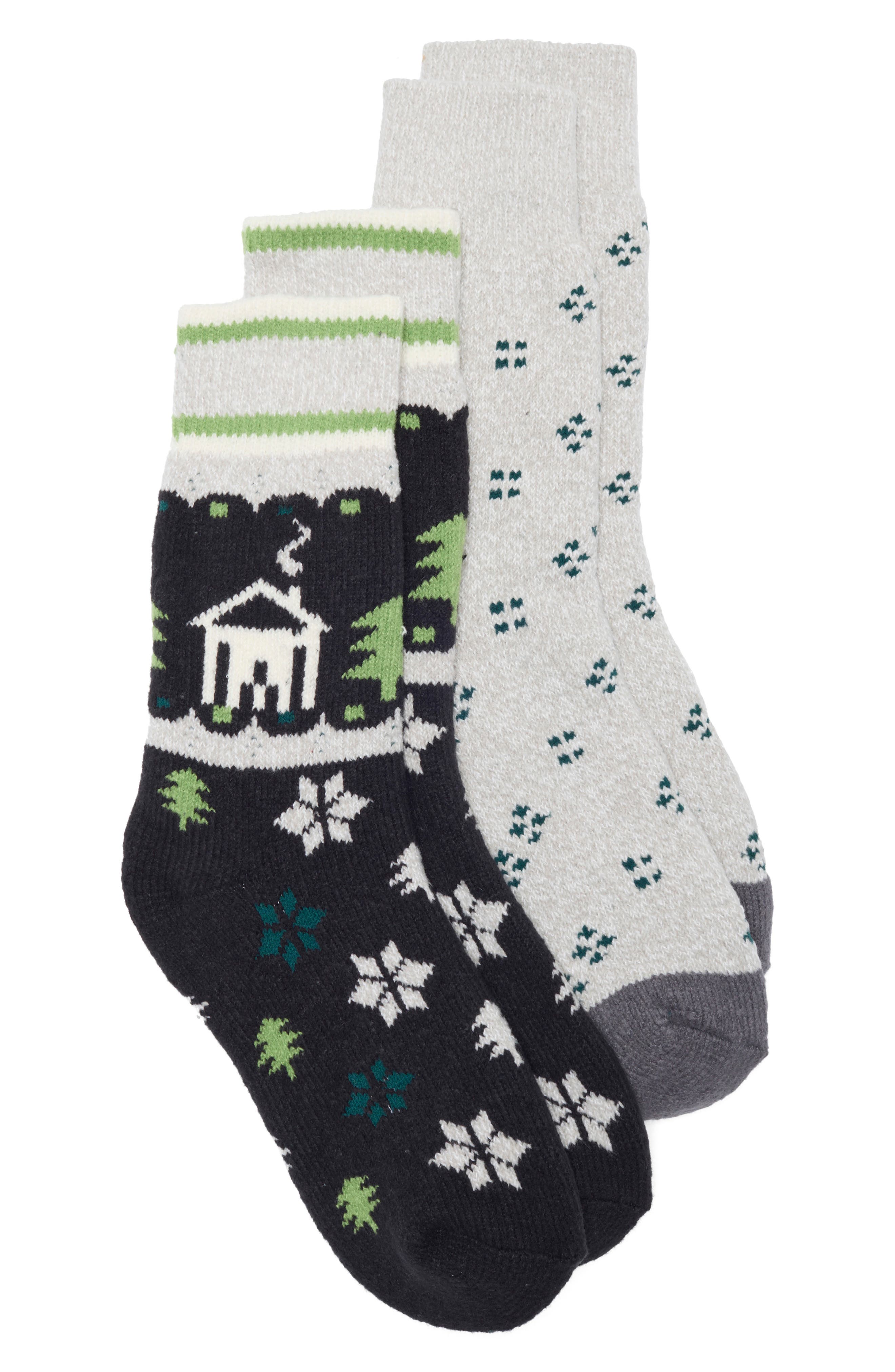 2-Pack Crew Socks