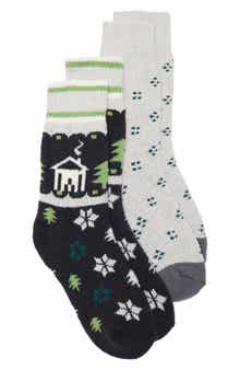 2-Pack Crew Socks