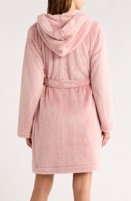 Ugg(r) Aarti Faux Shearling Hooded Robe In Purple