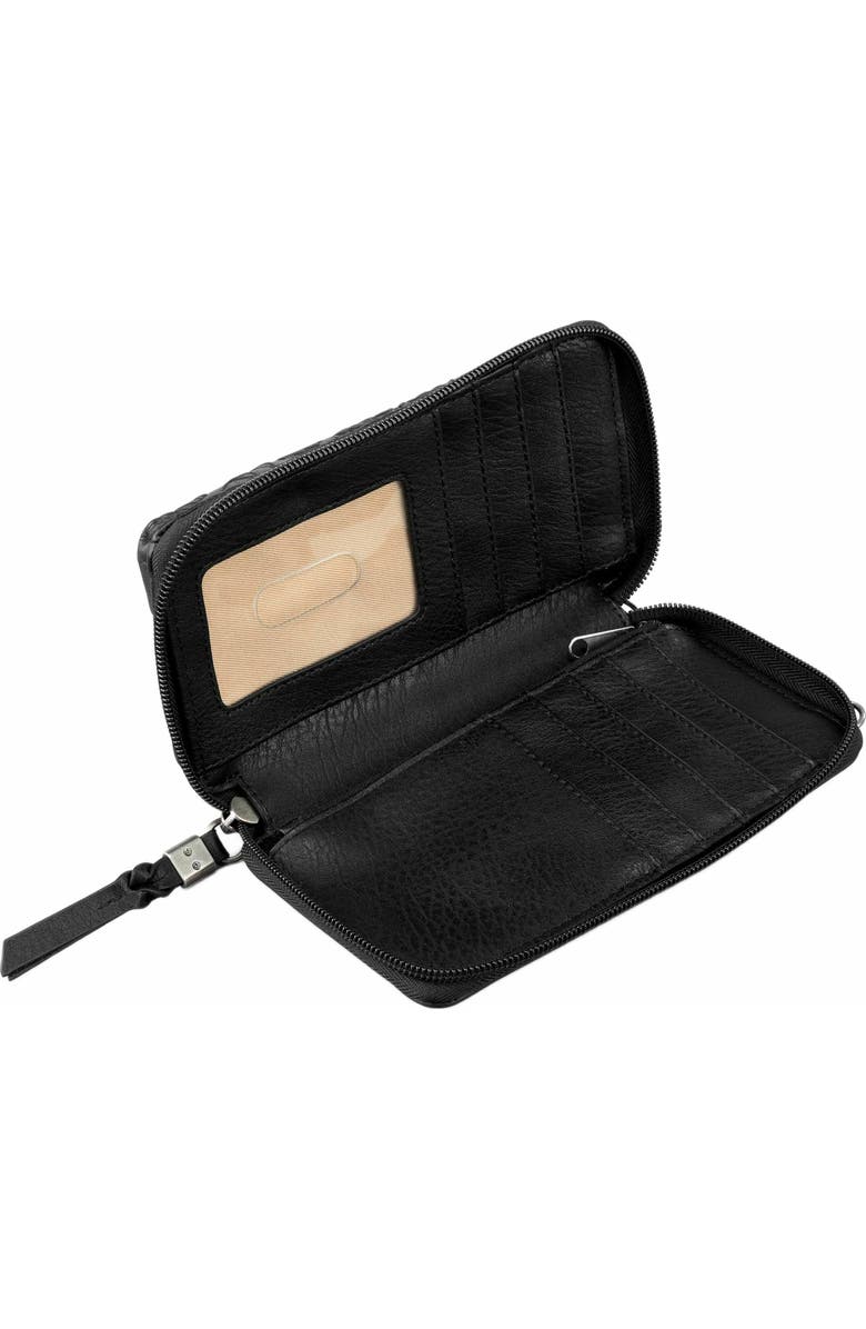 The Sak Silverlake N/S Smartphone Crossbody, Alternate, color, Black Floral Emboss