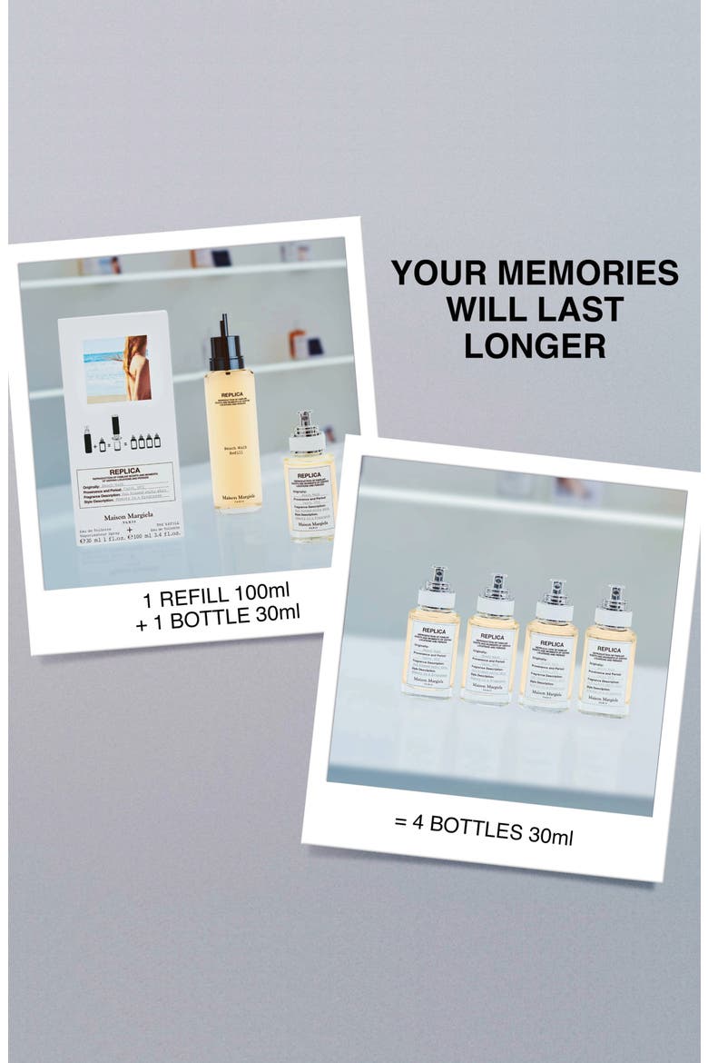 Replica Beach Walk Eau de Toilette & Refill 2-Piece Set $245 Value, Alternate, color, NO COLOR