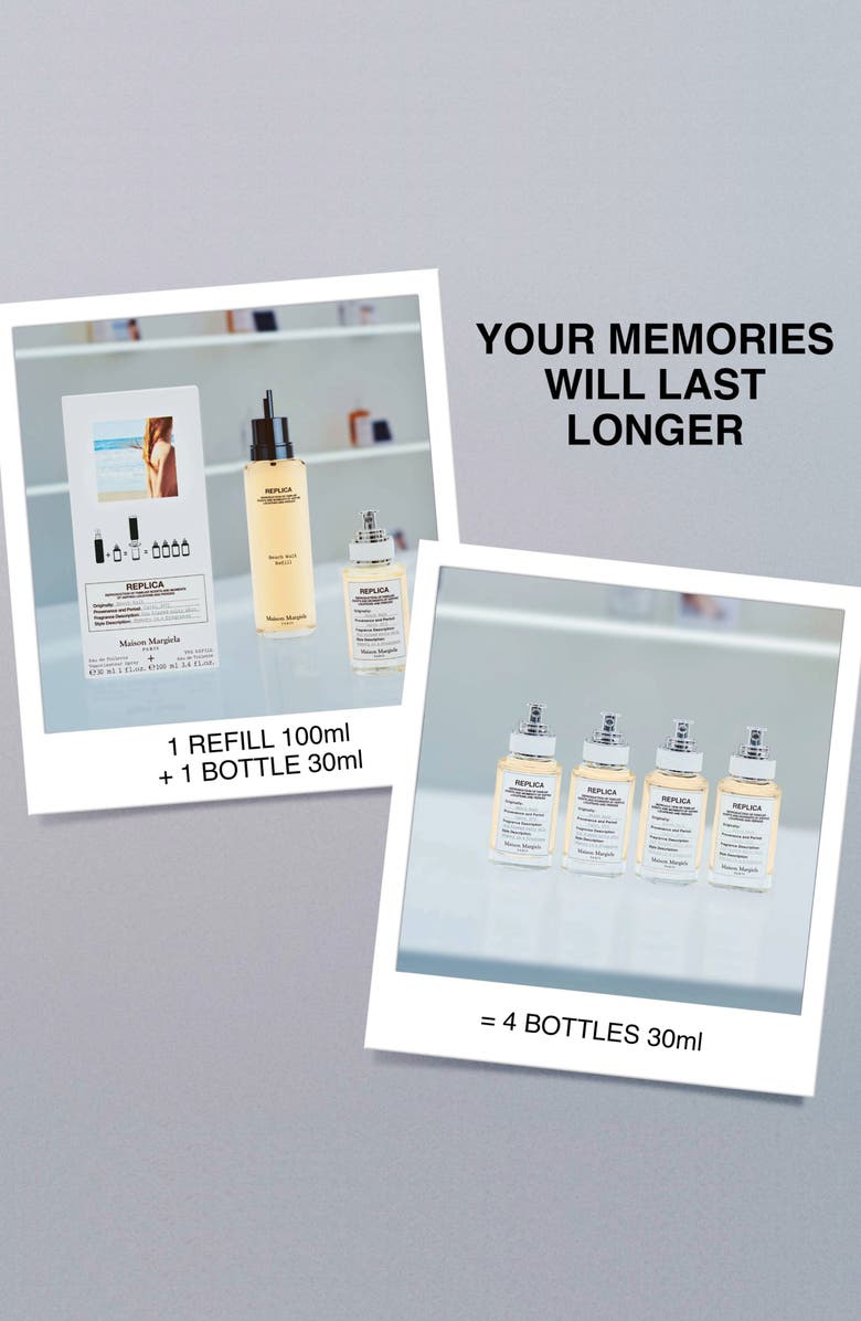 Maison Margiela Replica Beach Walk Eau de Toilette & Refill 2-Piece Set $245 Value, Alternate, color, 