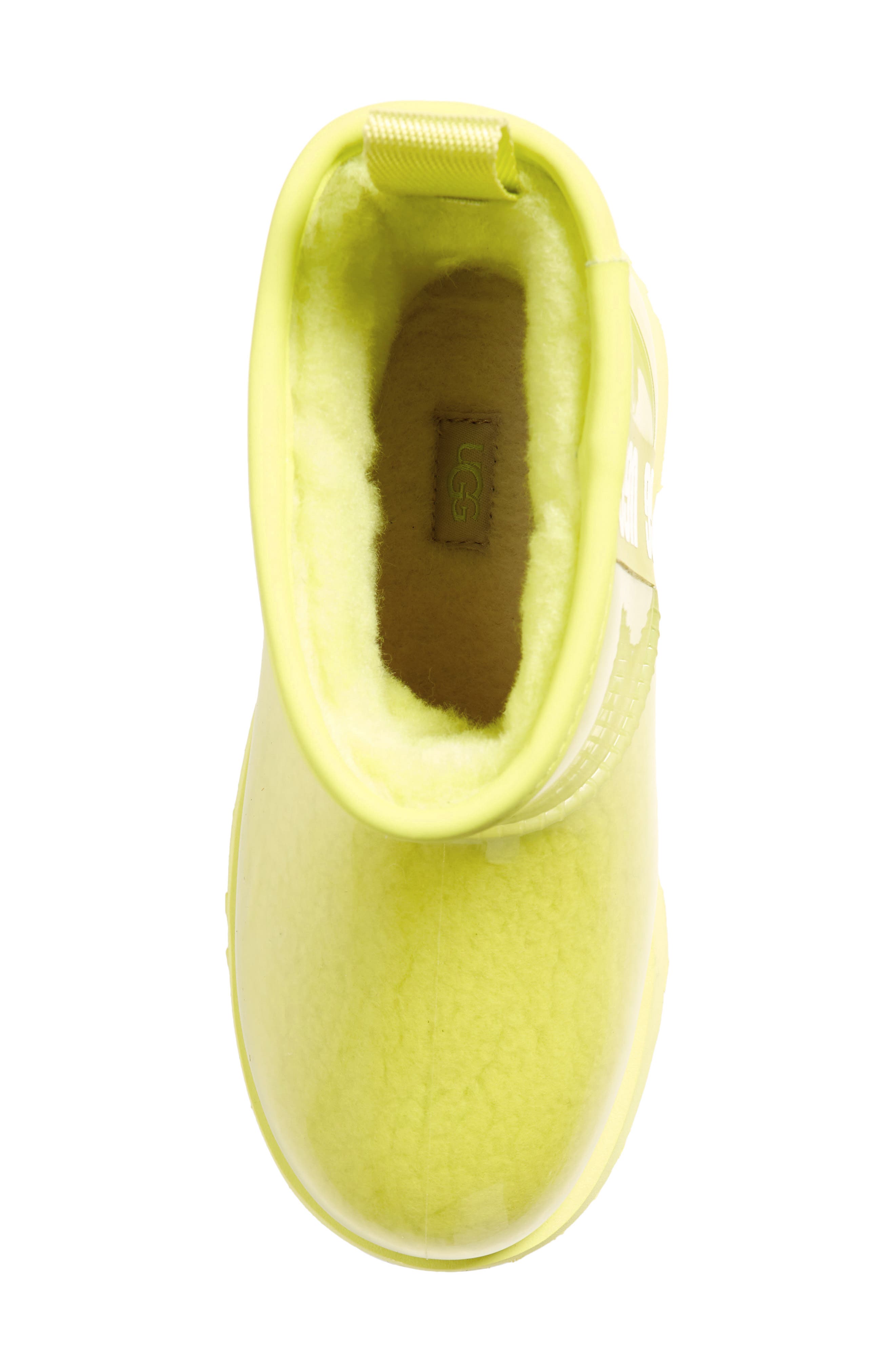 Mini Classic II Waterproof Clear Boot, Alternate, color, SULFUR