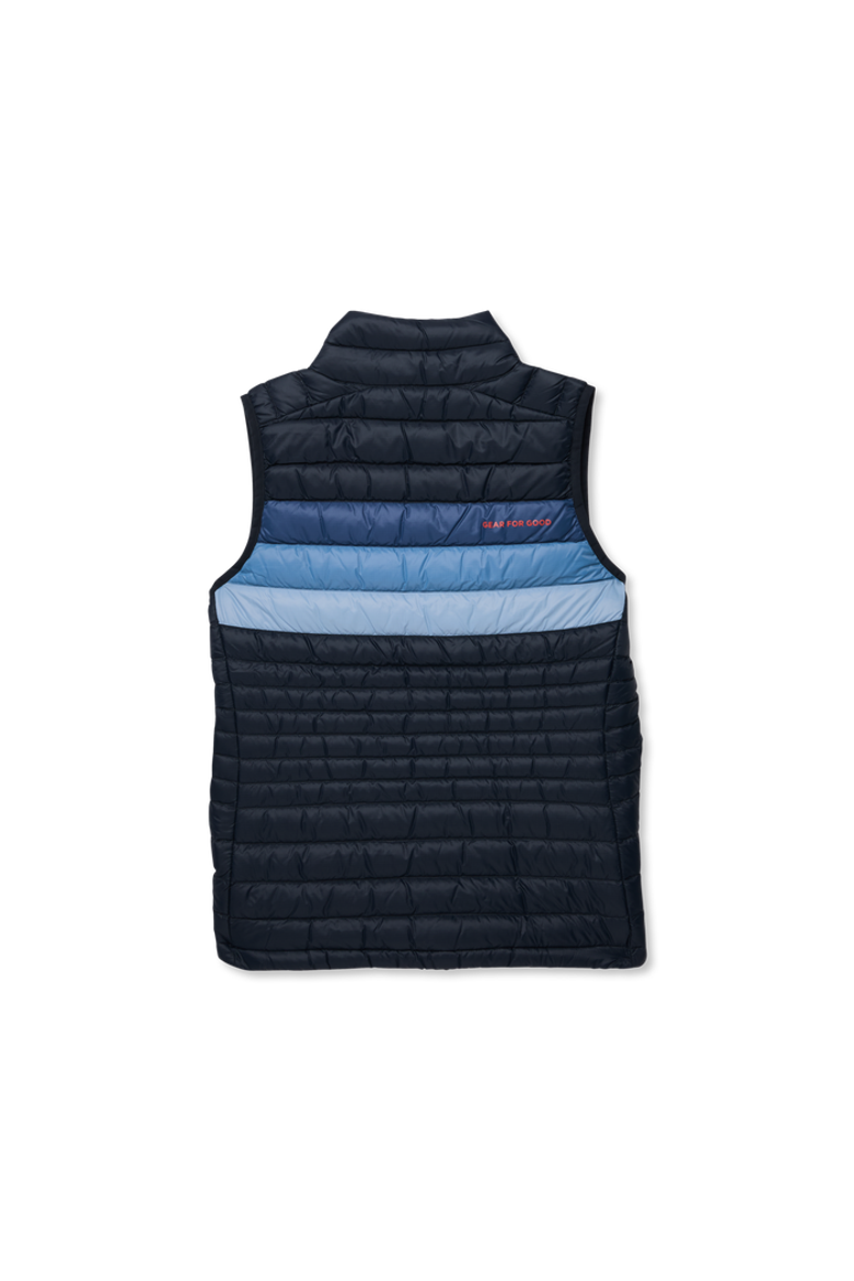 Fuego Down Vest - Women's, Alternate, color, Carbon Stripes