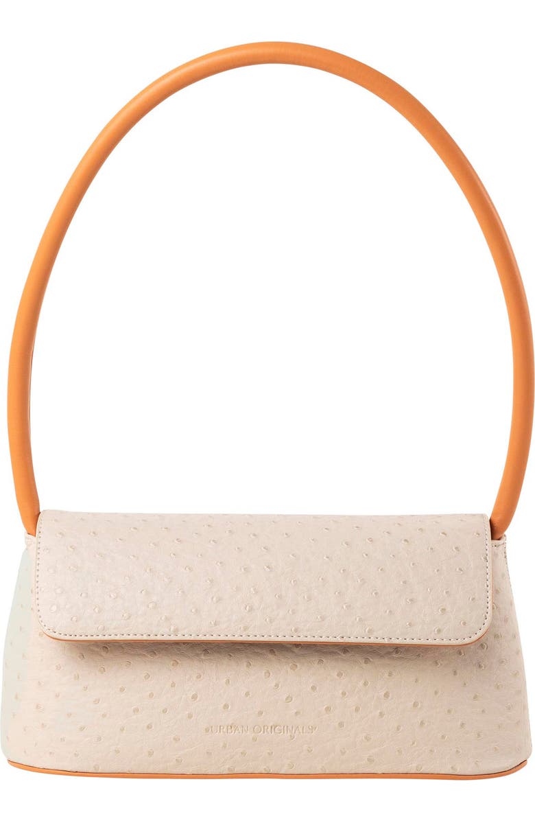 Urban Originals Clover Vegan Leather Shoulder Bag, Main, color, Cream