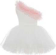 Mini Celebrities Fiona One Shoulder Ruffle Tulle Dress