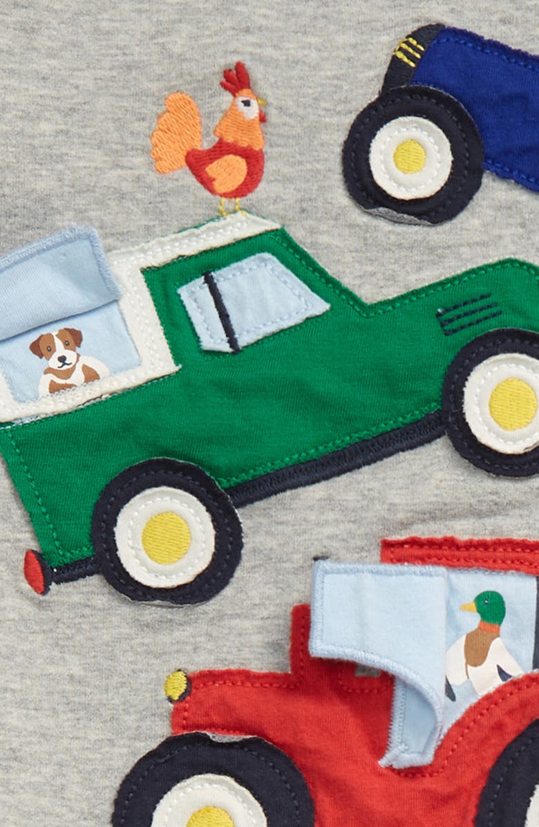 Mini Boden Appliqué Top & Pants Set, Alternate, color, 