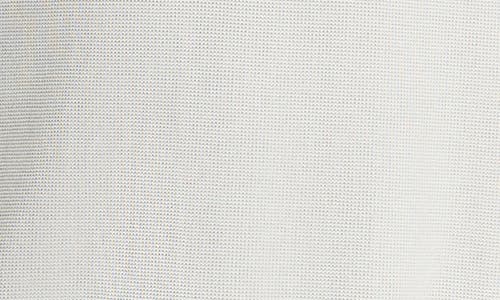 Vince Double Neckline Pima Cotton T-shirt In White