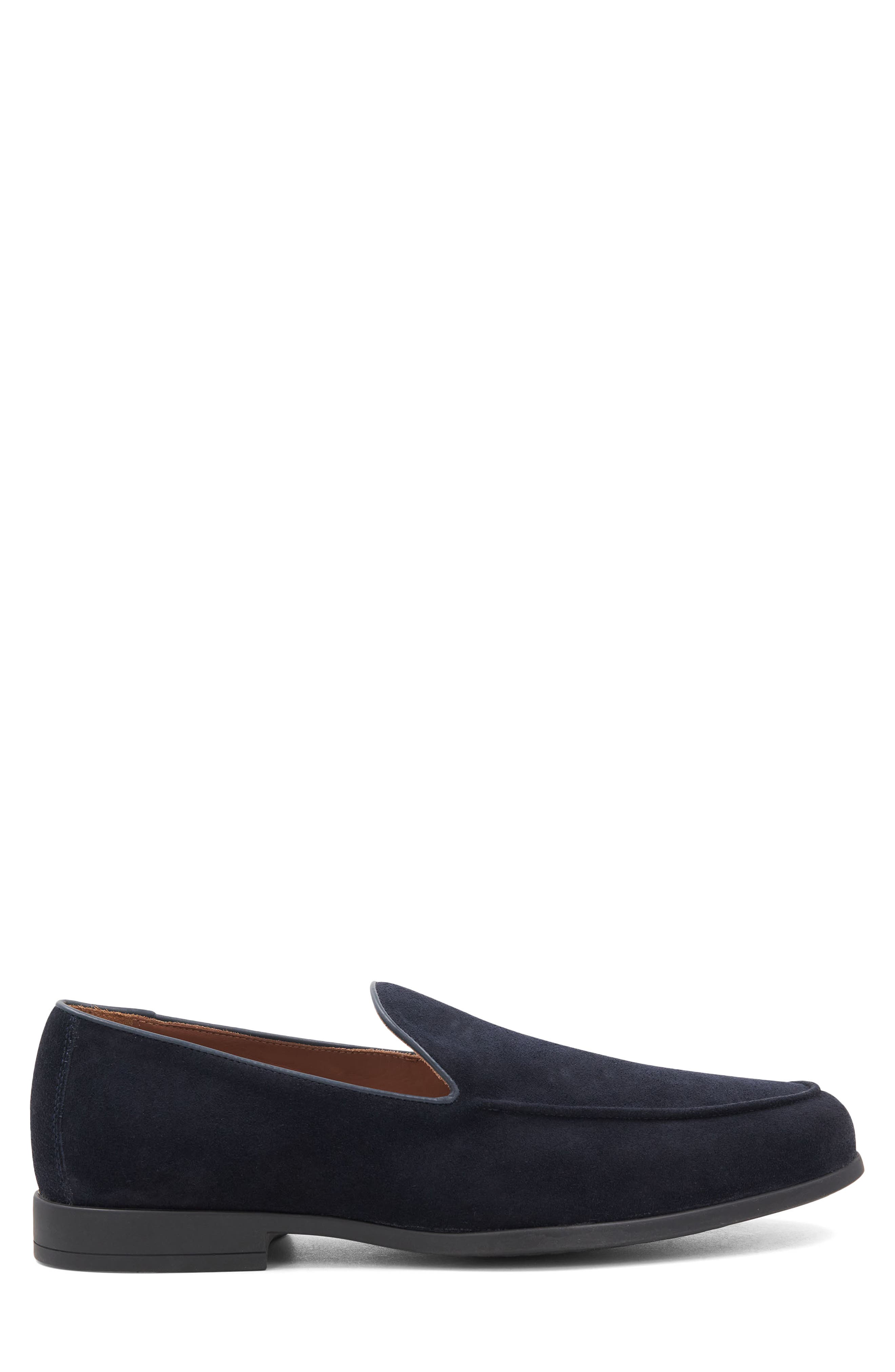 Sonny Loafer, Alternate, color, NAVY SUEDE