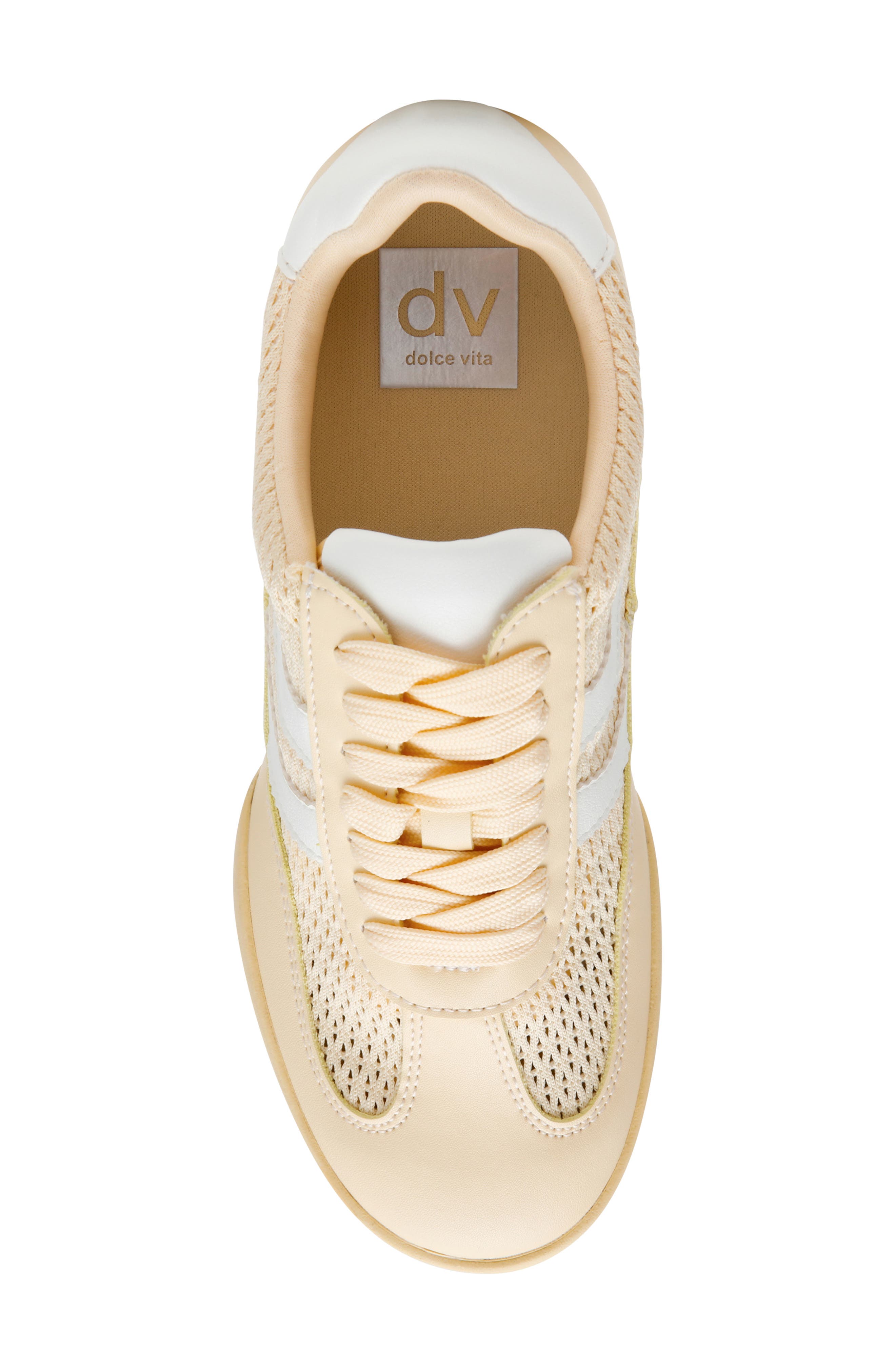 Maya Sneaker, Alternate, color, BUTTER