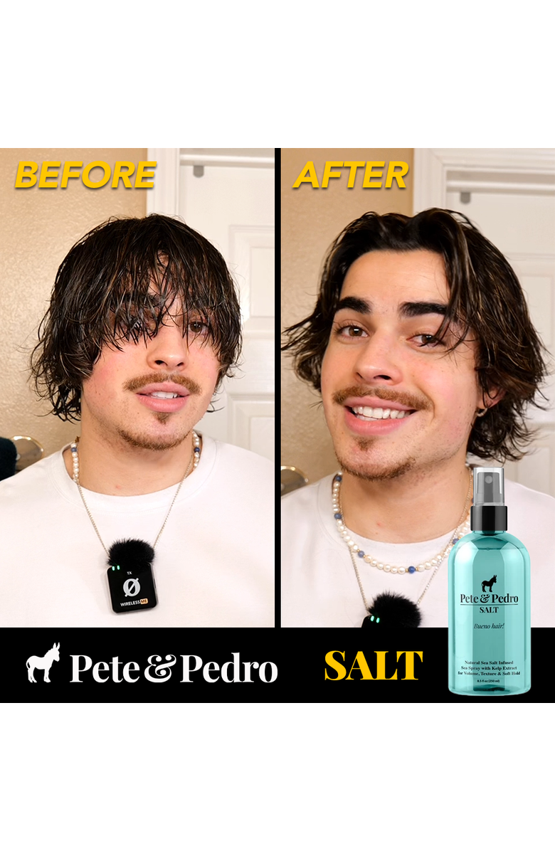 Pete & Pedro Natural Sea Salt Spray 8.5 oz., Alternate, color, NO COLOR