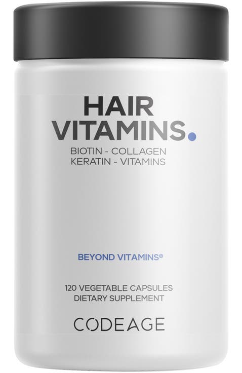 Hair Vitamins + Biotin Collagen Supplement