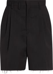 Maison Margiela Anonymity of the Lining Virgin Wool & Cotton Shorts