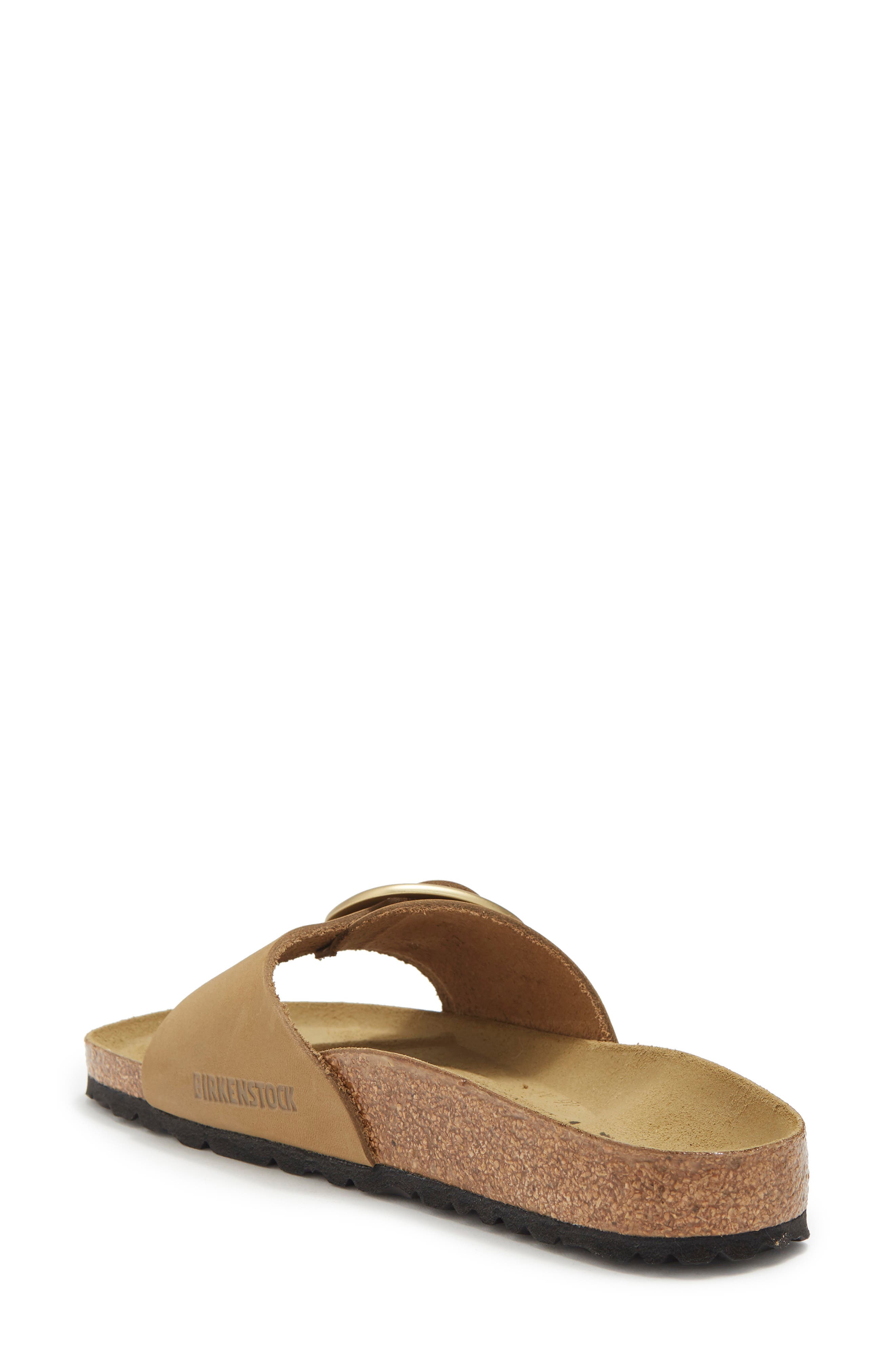 Birkenstock Madrid Big Buckle Slide Sandal, Alternate, color, 