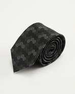 Knottery & Co Hexloop Silk Jacquard Tie