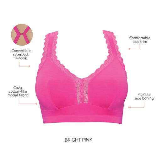 Parfait Dalis Wire-free Bralette In Pink