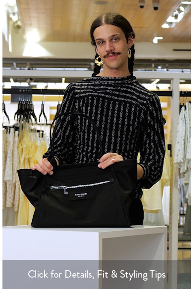 large dash nylon tote video