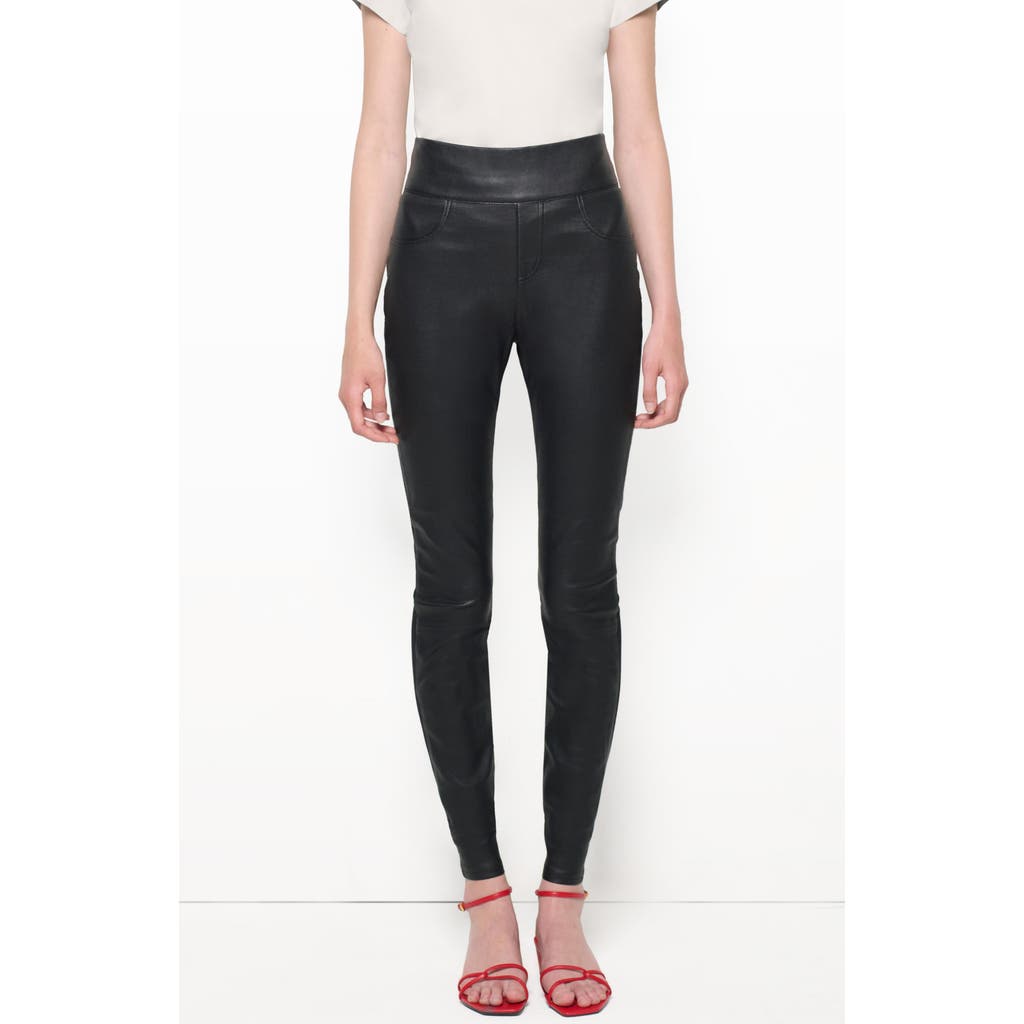 As By Df Gigi Stretch Leather Leggings In Black