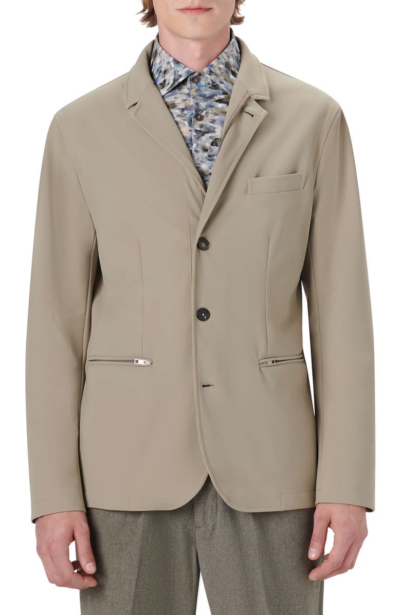 Bugatchi Three-Button Blazer Jacket, Main, color, 