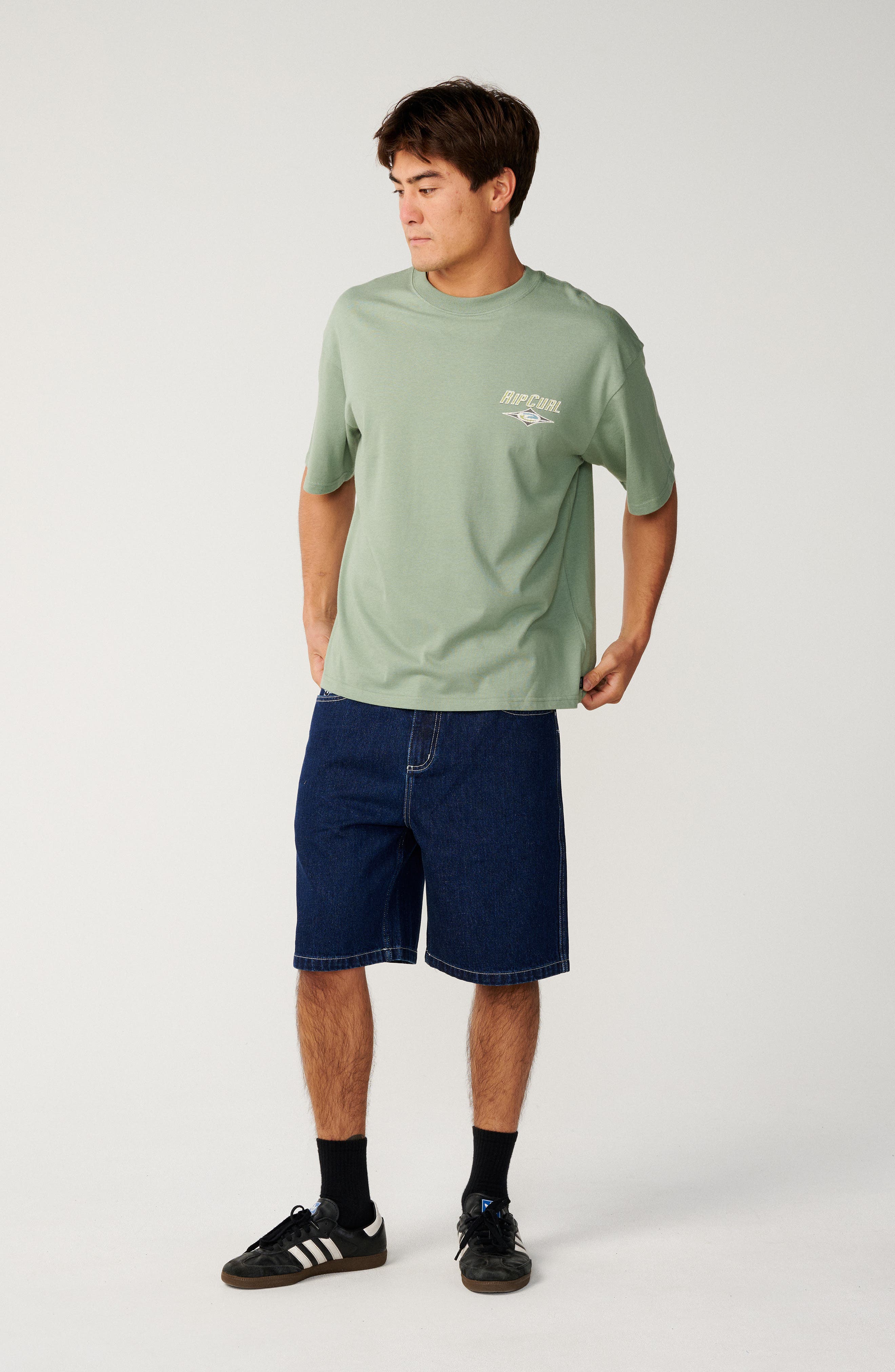 Rip Curl Super Computer Denim Carpenter Shorts (Men) | Nordstrom