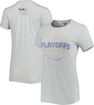 IMPERIAL Women's Imperial Gray FedEx St. Jude Championship Playoffs Start Here Tri-Blend T-Shirt