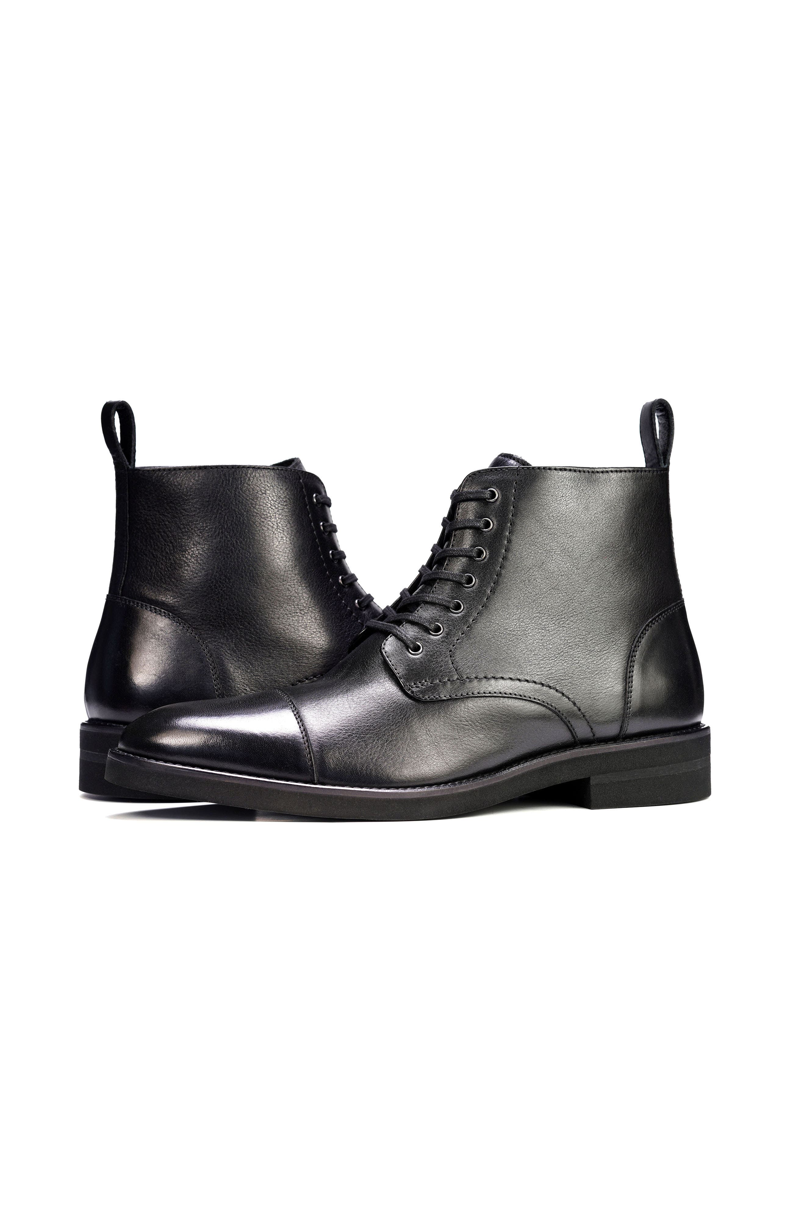 Anthony Veer James Lace-up Boot, Alternate, color, Black