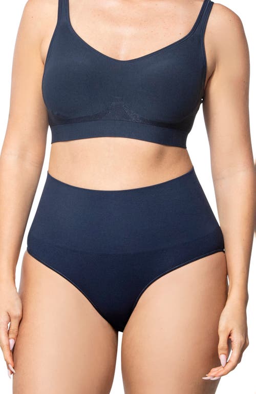 Underoutfit Smoothing At Waist Brief In Blue