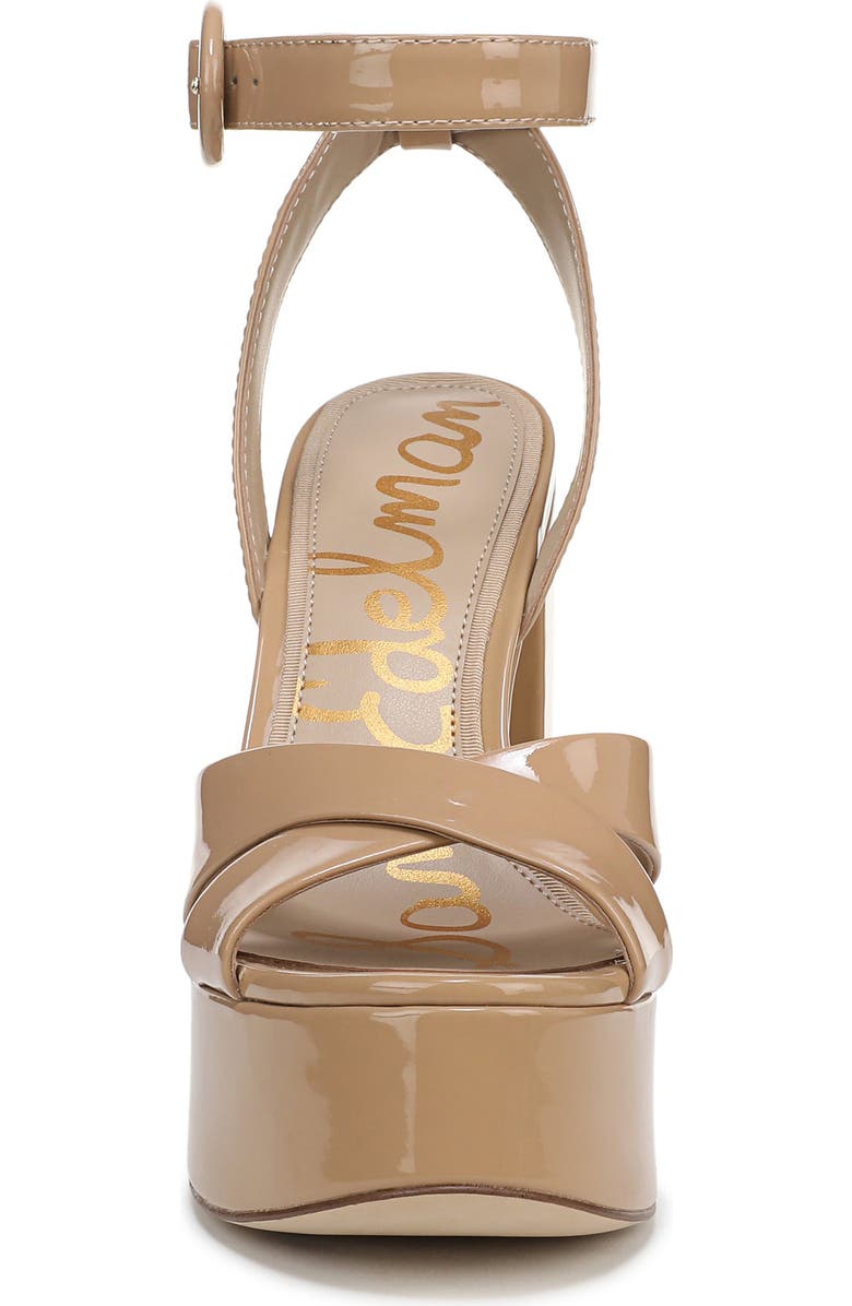 Sam Edelman Savannah Ankle Strap Platform Sandal, Alternate, color, Sienna Tan