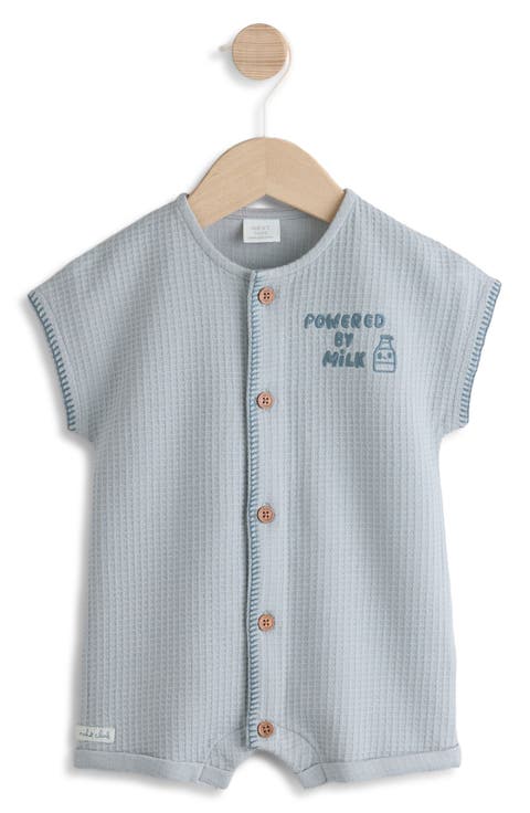 Milk Club Waffle Knit Romper