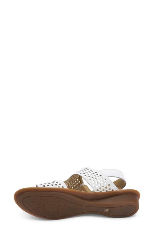 Sesto Meucci Elicia Slingback Sandal In White