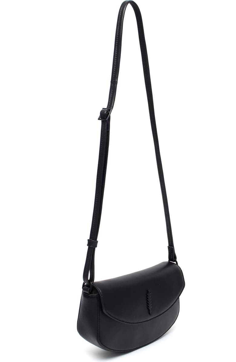 Thacker Taya Flap Crossbody Bag, Alternate, color, Black
