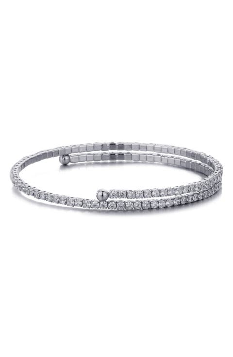 Crystal Coil Wrap Bracelet