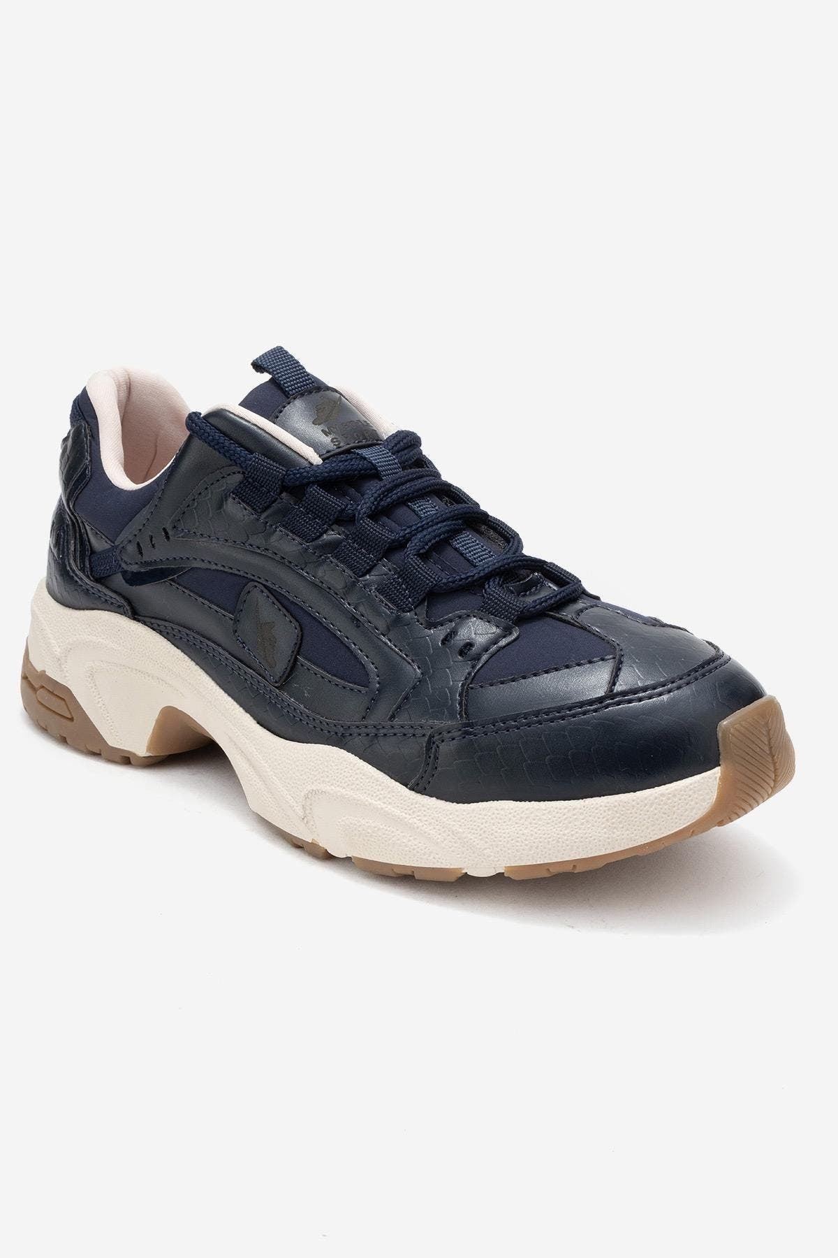 Bambi Printed Mesh Sneakers, Alternate, color, Navy Faux Leather