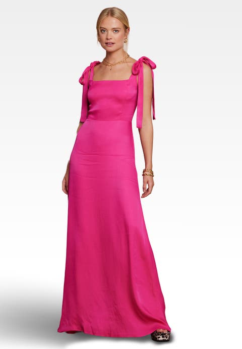 Allegra Tie Shoulder Bridesmaid Dress