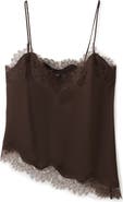 MANGO Tity Lace Trim Camisole
