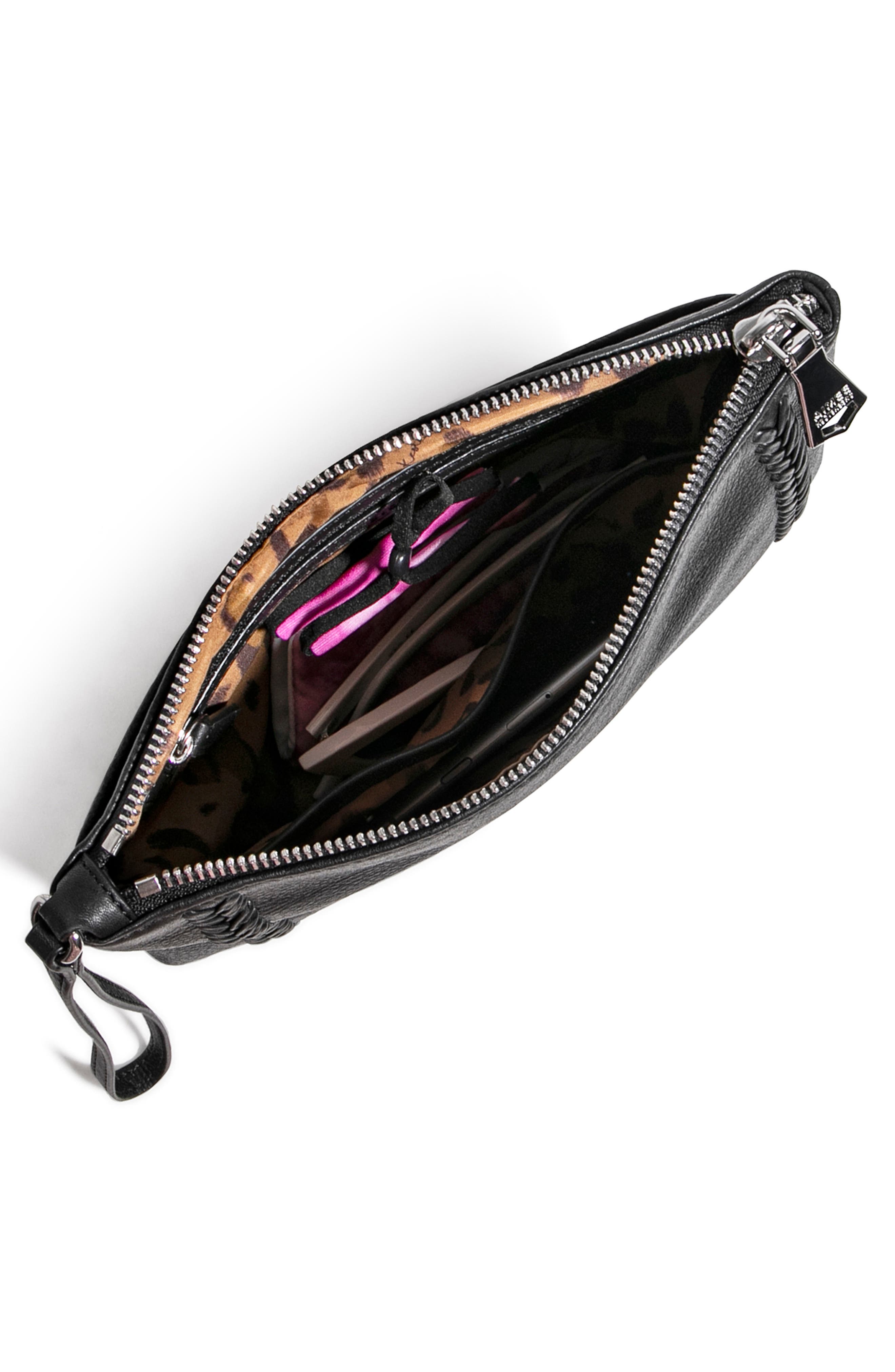 Aimee Kestenberg Vibes Leather Wristlet, Alternate, color, 