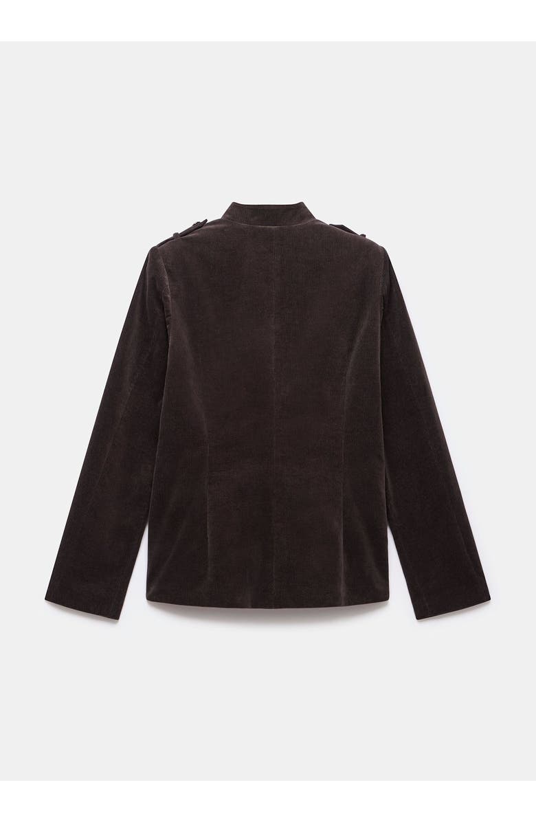 MINT VELVET Corduroy Military Jacket, Alternate, color, Brown