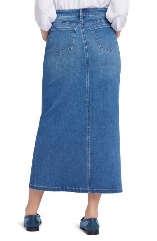 Nydj A-line Denim Maxi Skirt In Fairmont