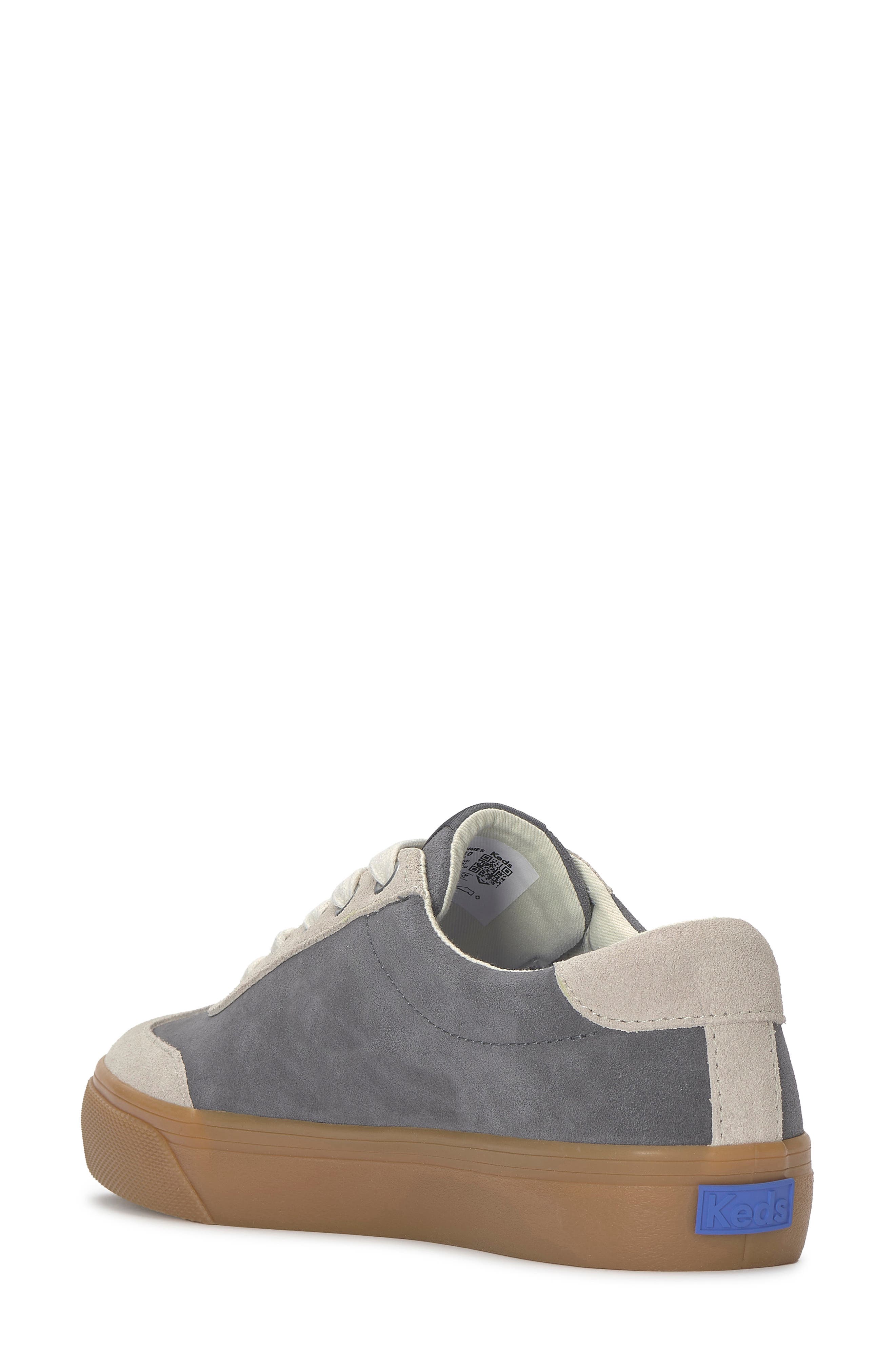Keds<sup>®</sup> Jump Kick T-Toe Sneaker, Alternate, color, Charcoal