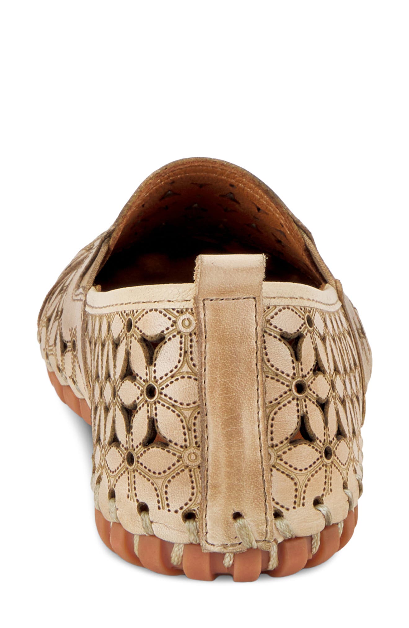 Spring Step Flowerflow Flat, Alternate, color, Beige