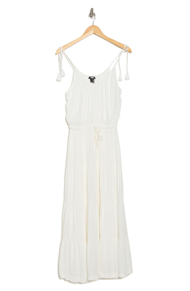 PAIGE Wellsley Tie Strap Tiered Sundress, Alternate, color,