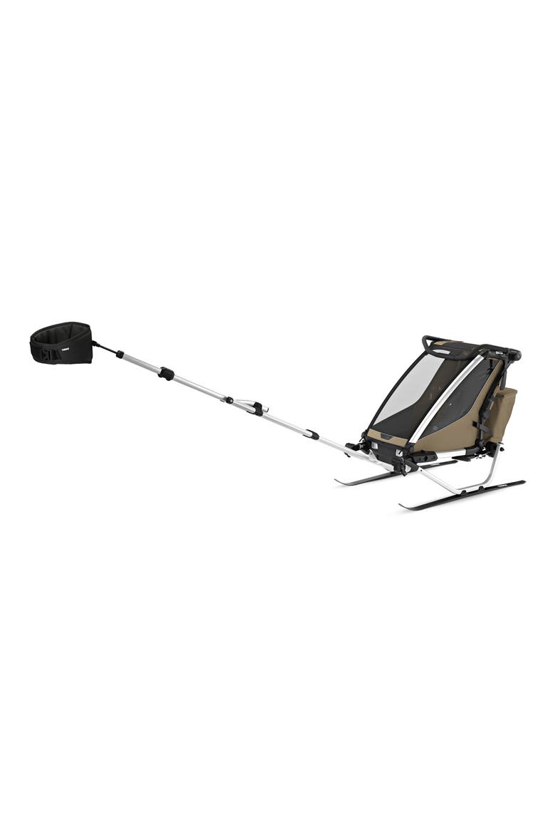 Chariot Cross 2 Single Cycle Trailer/Stroller, Alternate, color, FADED KHAKI