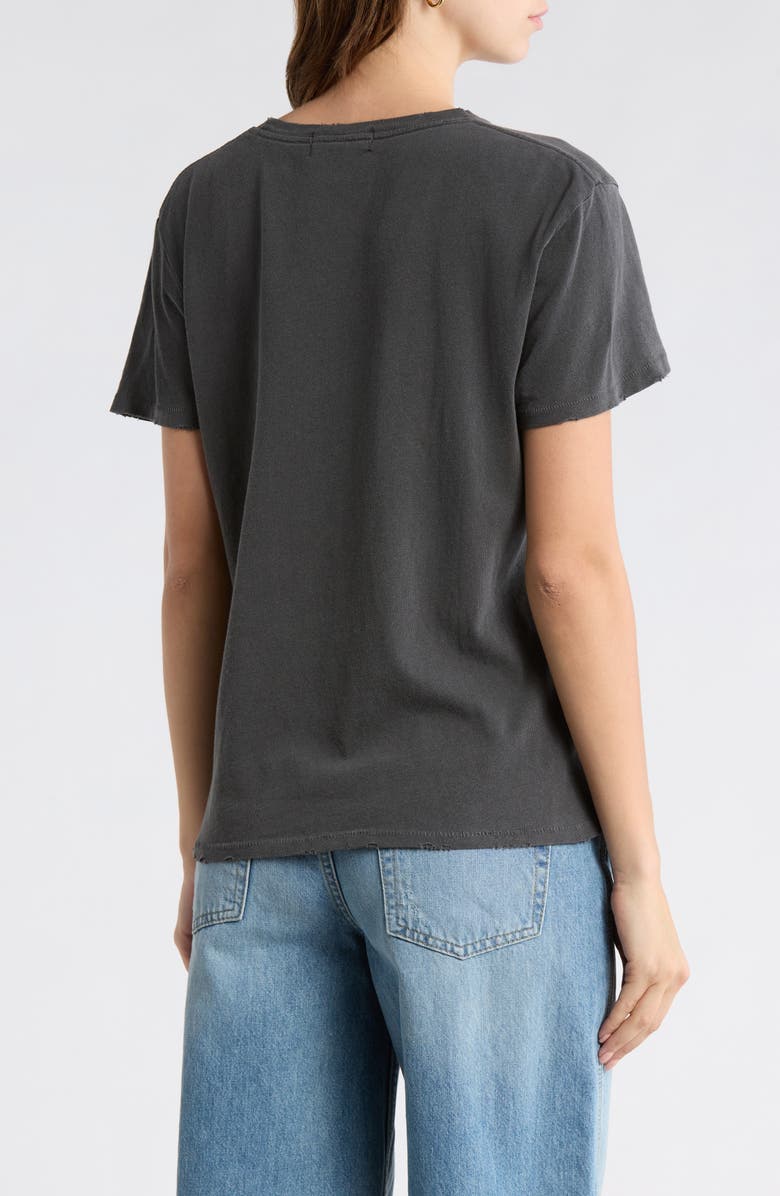 Junk Food Ain't My First Rodeo Distressed Graphic T-Shirt, Alternate, color, Vintage Black