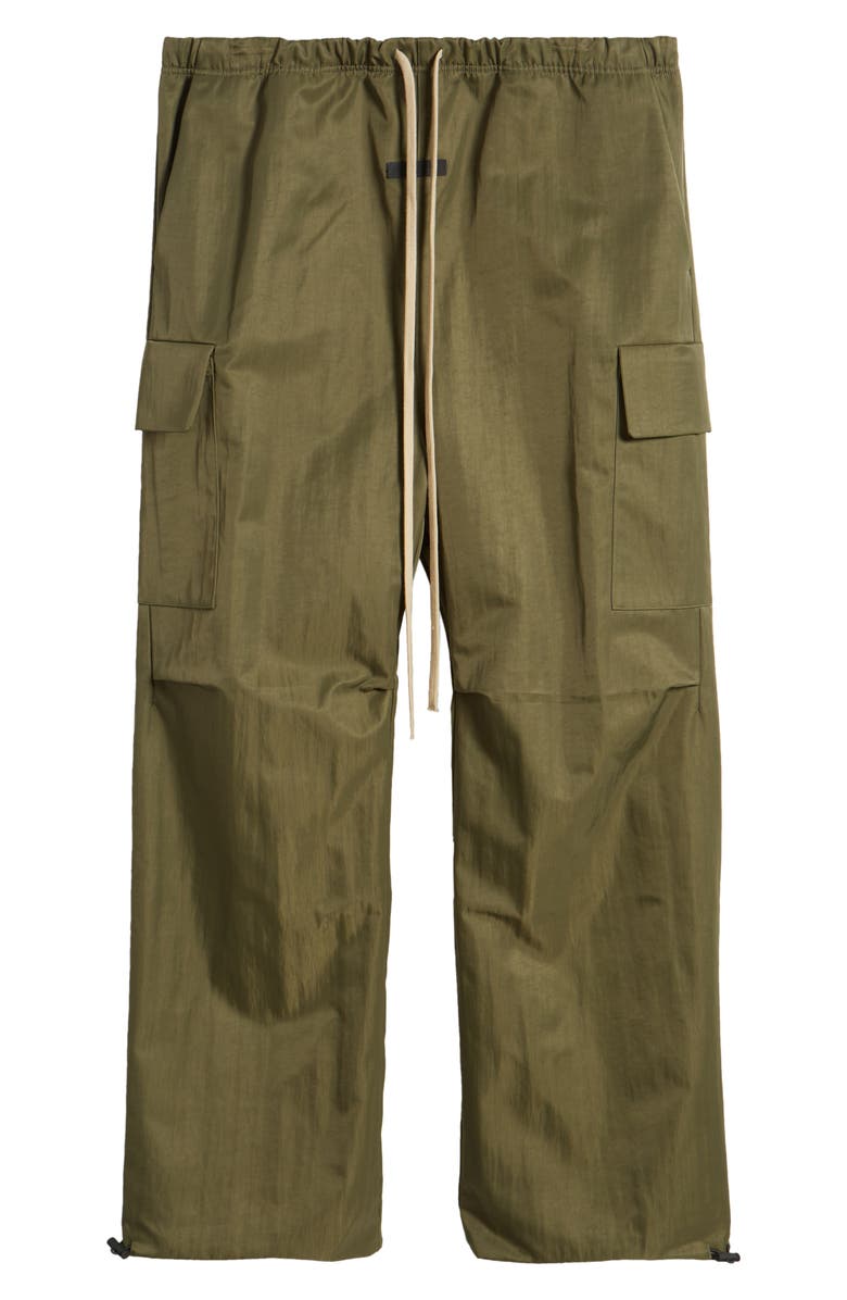 Fear of God Essentials Gender Inclusive Textured Recycled Nylon Field Pants, Alternate, color,