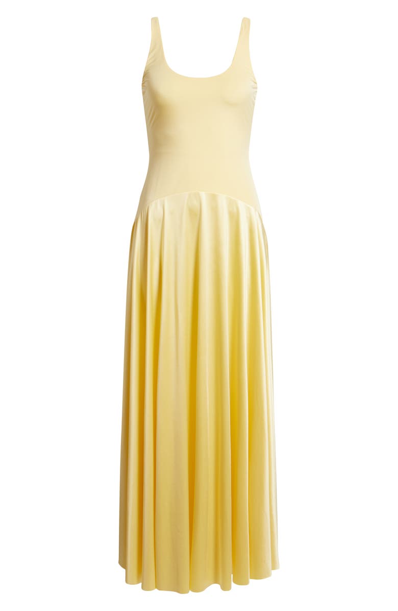 Rare London Curved Waist Maxi Dress, Alternate, color,